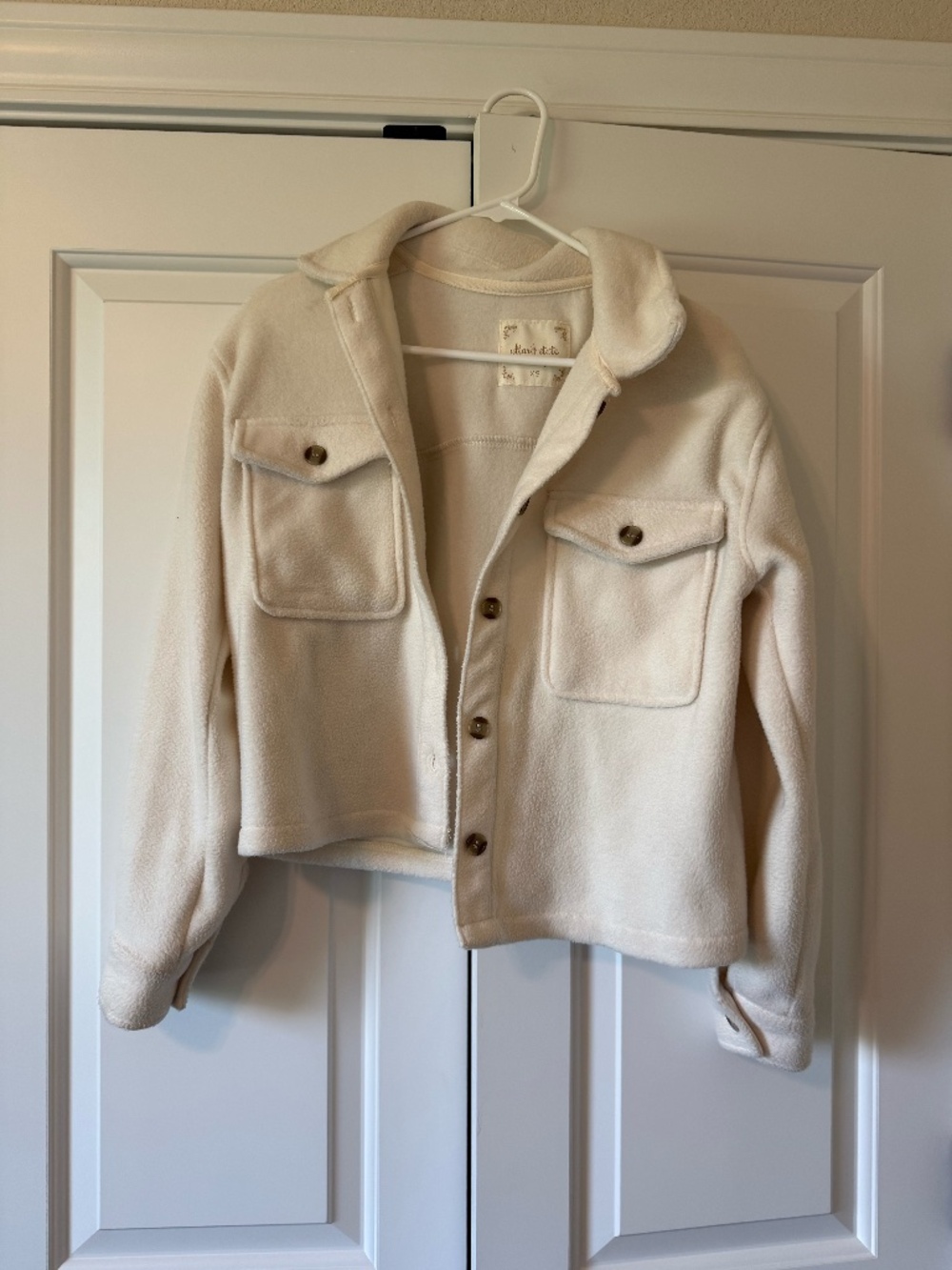 Altar'd State Button Down Fuzzy Jacket